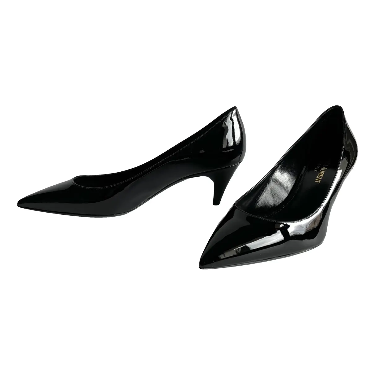 Charlotte patent leather heels