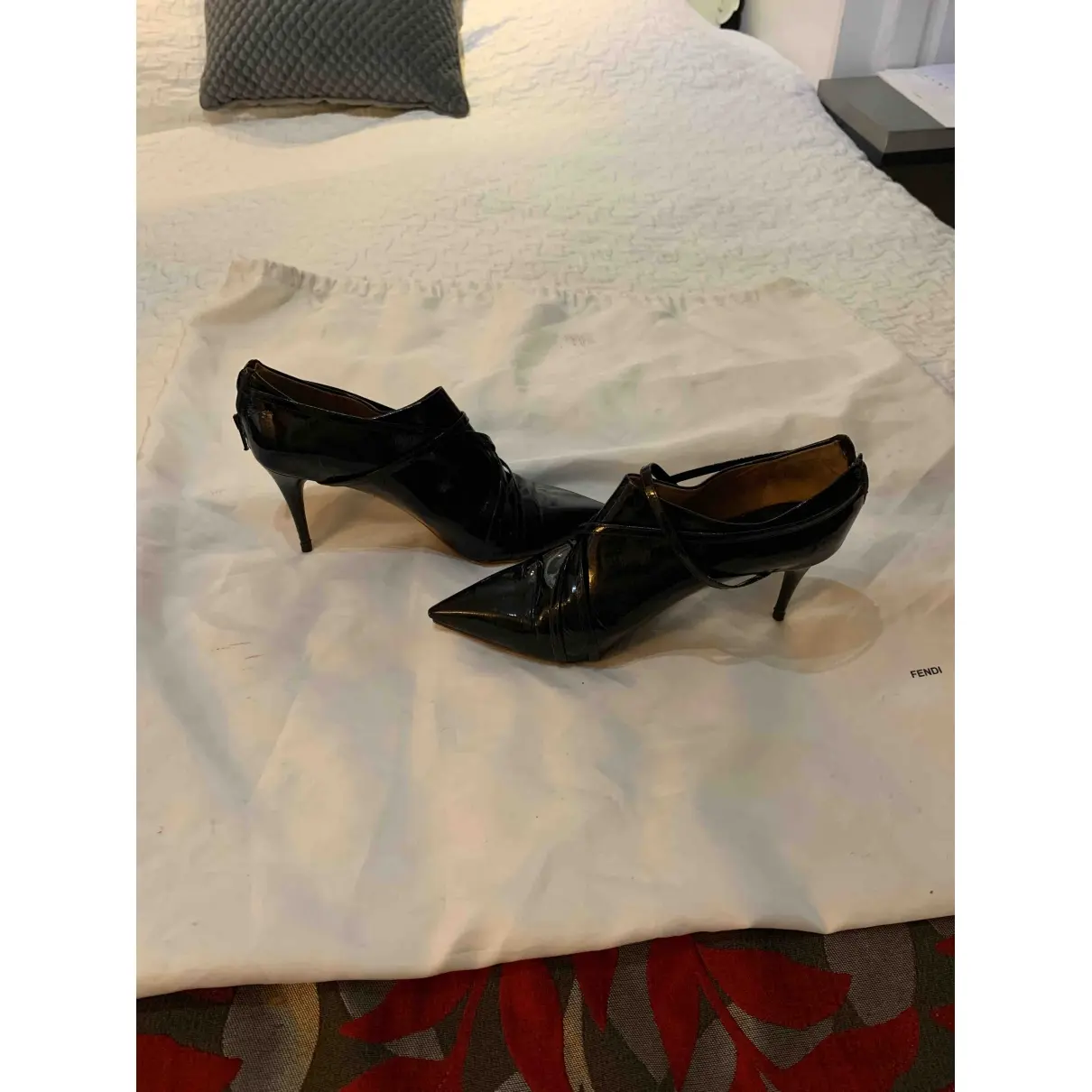 Chloé Patent leather ankle boots for sale
