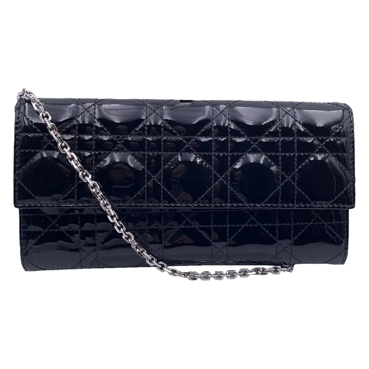Patent leather clutch bag Christian Dior