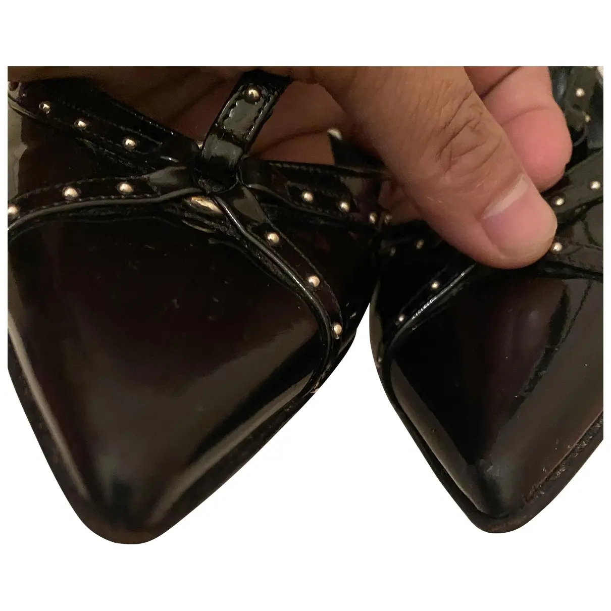Buy Christian Dior Patent leather sandals online - Vintage