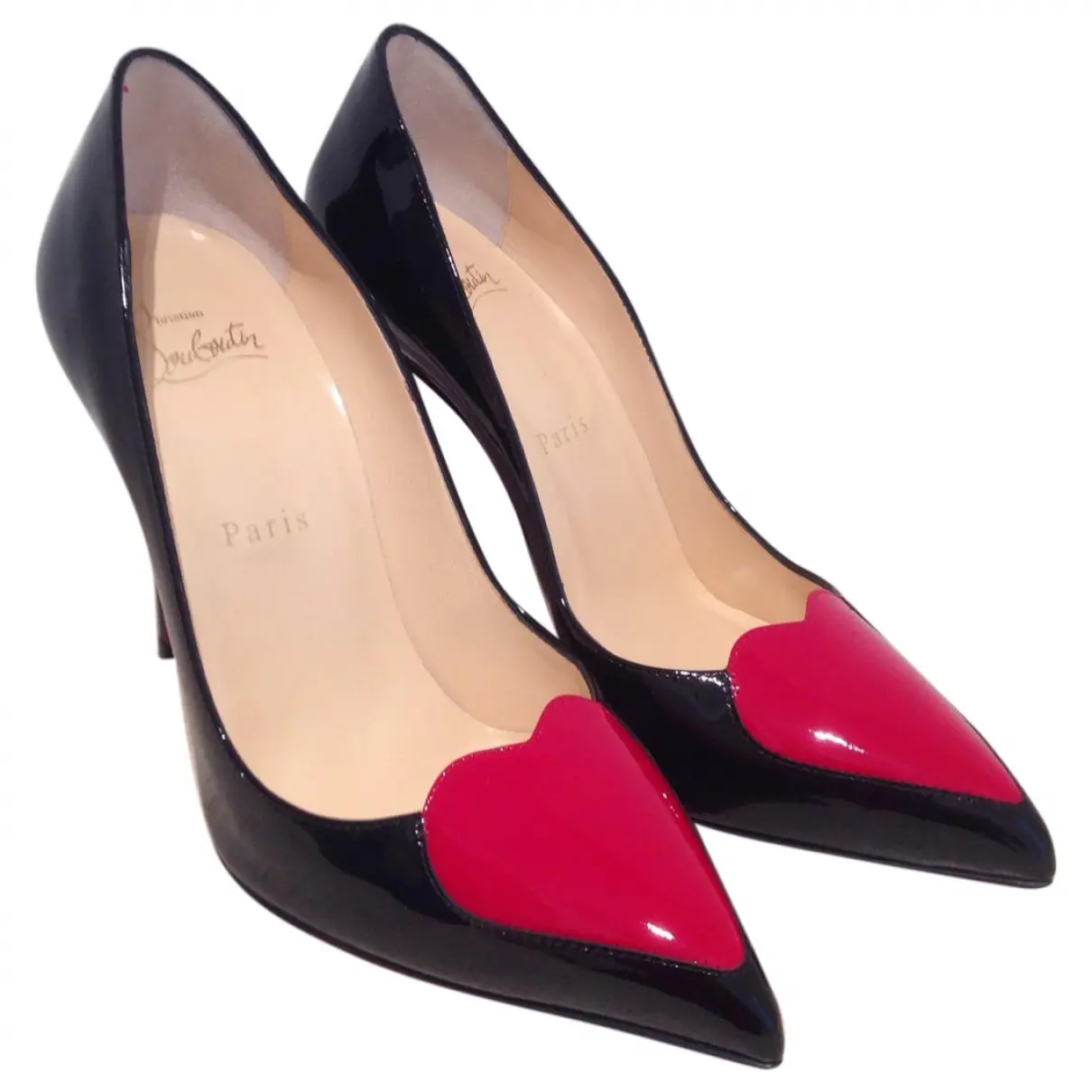 Limited edition Christian Louboutin patent leather heels\n\n Christian Louboutin