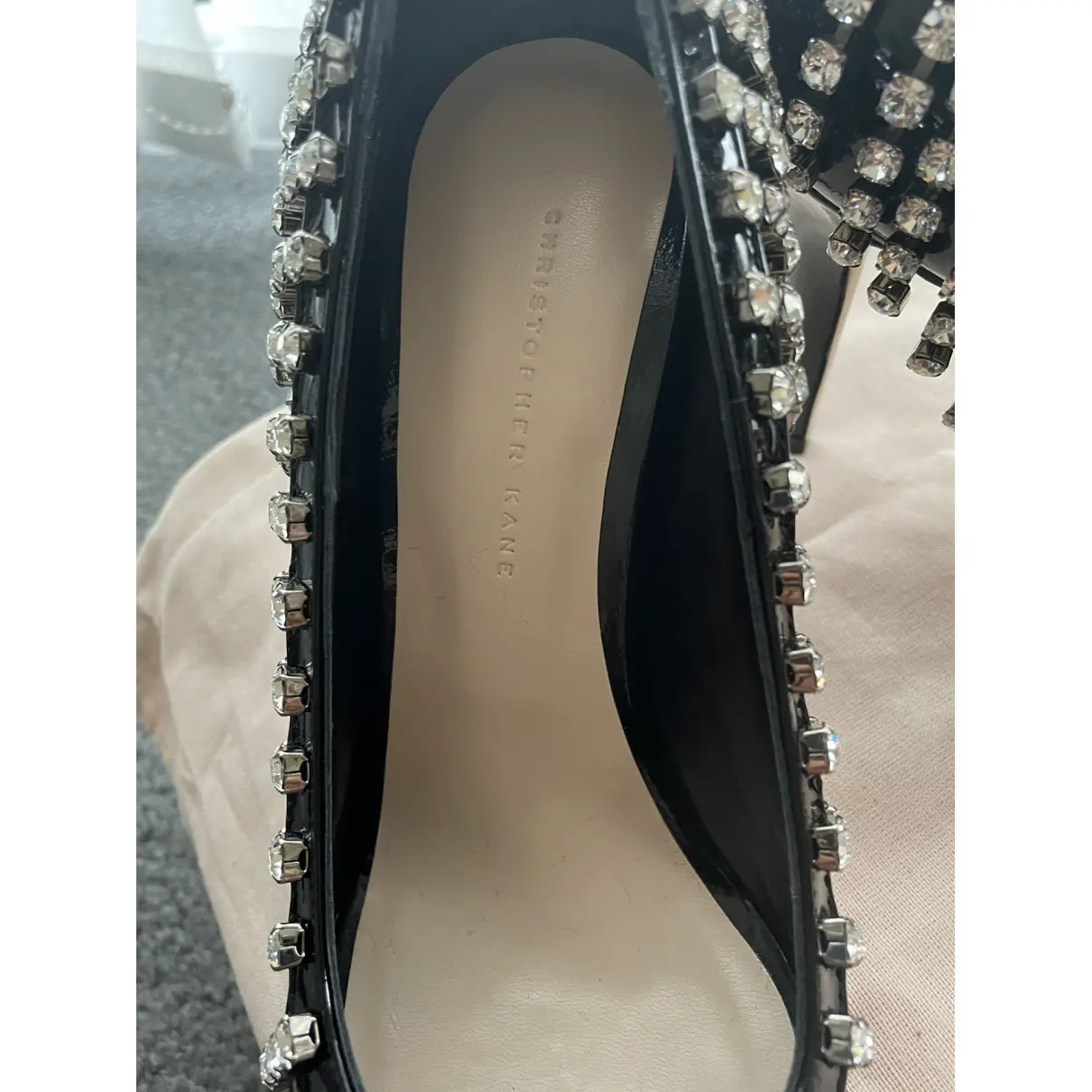 Buy Christopher Kane Patent leather heels online