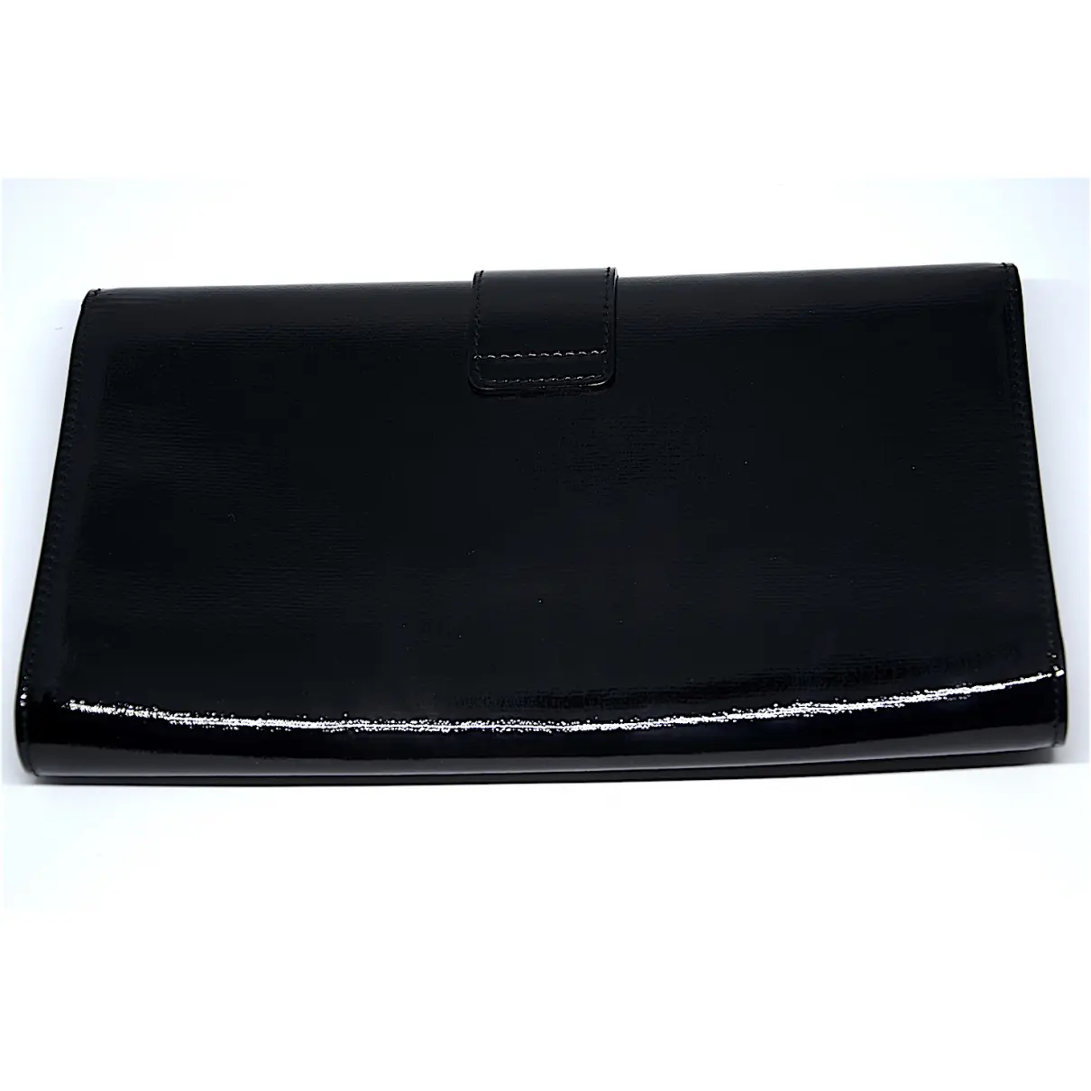 Buy Yves Saint Laurent Chyc patent leather clutch bag online