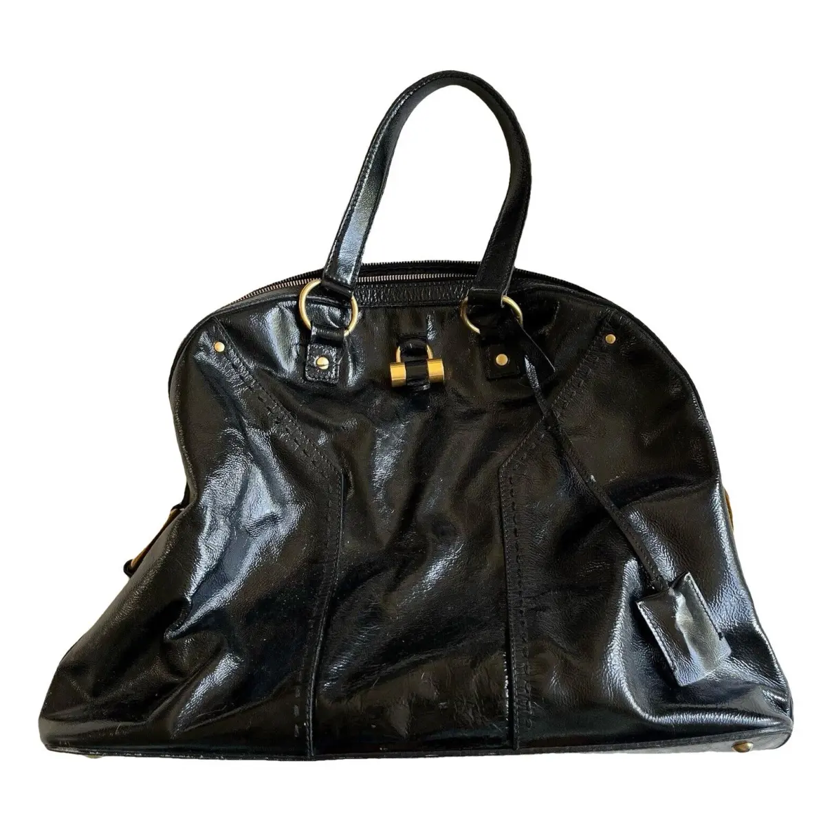 Chyc patent leather handbag