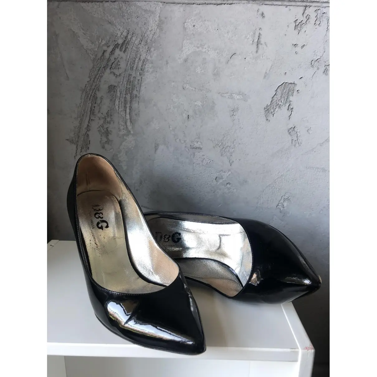 D&G Patent leather heels for sale