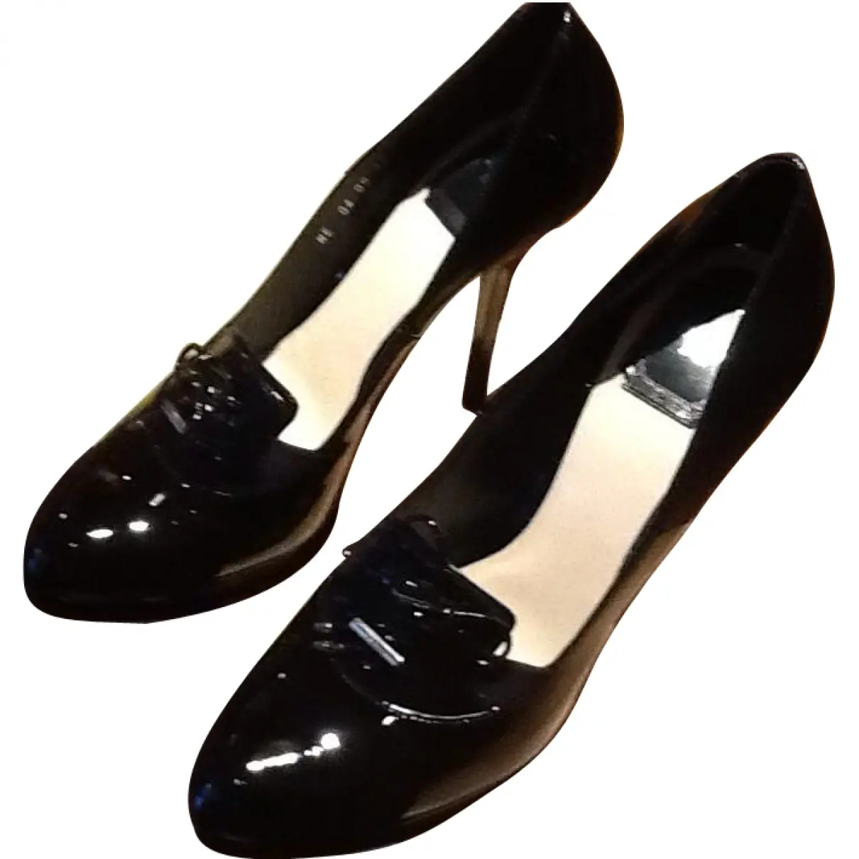 Buy Christian Dior Black Patent leather Heels online