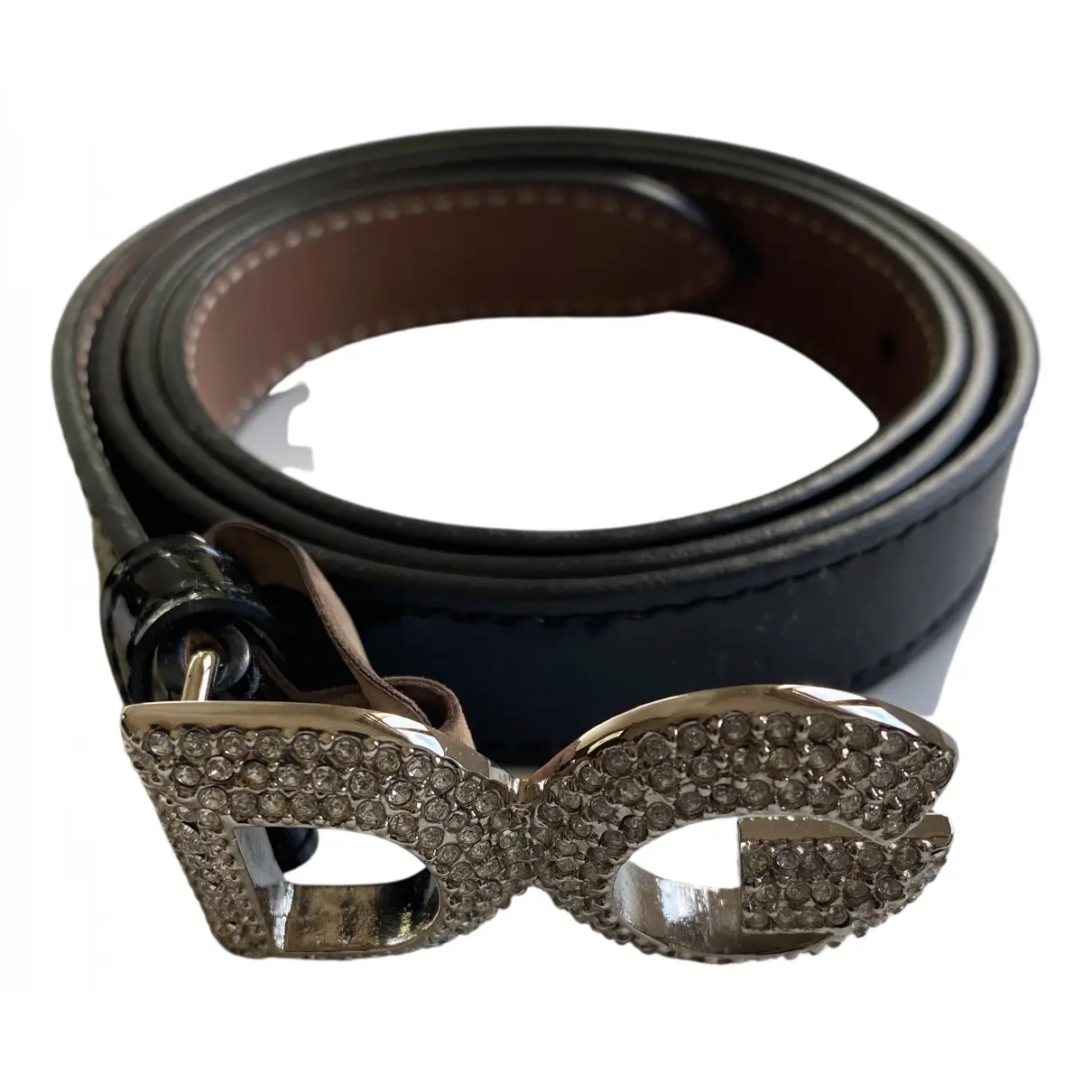 Patent leather belt Dolce & Gabbana - Vintage