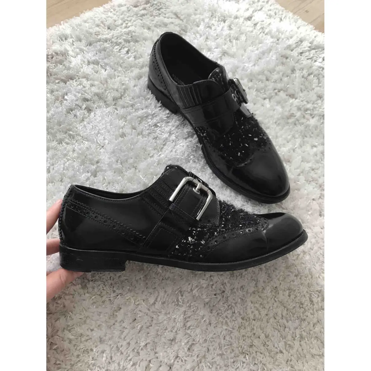 Dolce & Gabbana Patent leather flats for sale