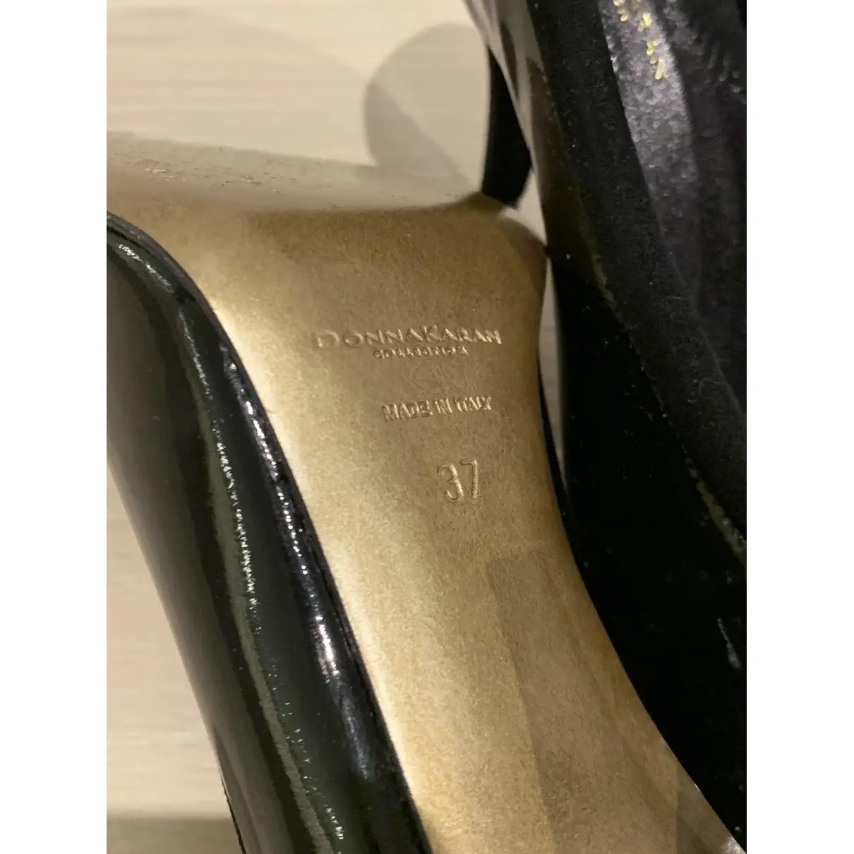 Buy Donna Karan Patent leather heels online