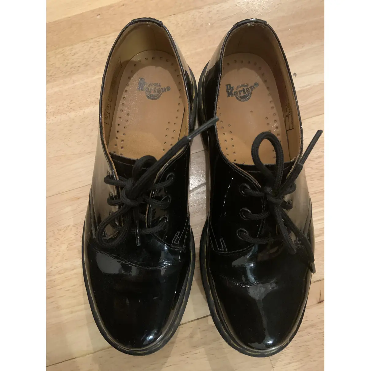 Buy Dr. Martens Patent leather lace ups online