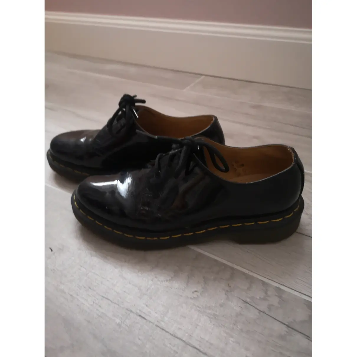 Buy Dr. Martens Patent leather lace ups online