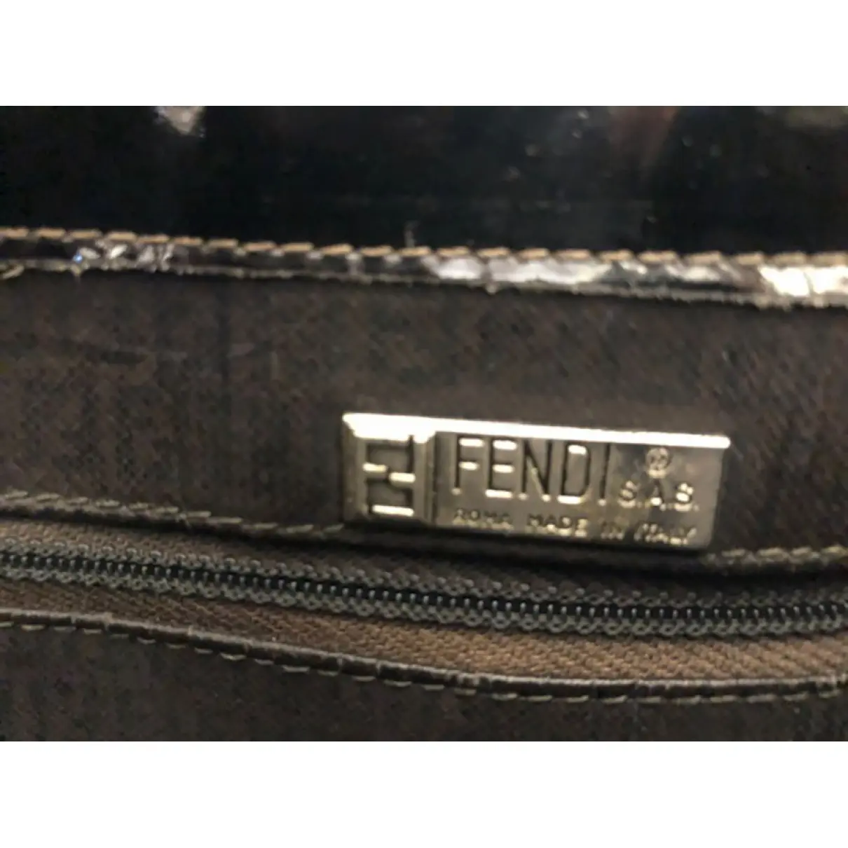 Patent leather tote Fendi - Vintage