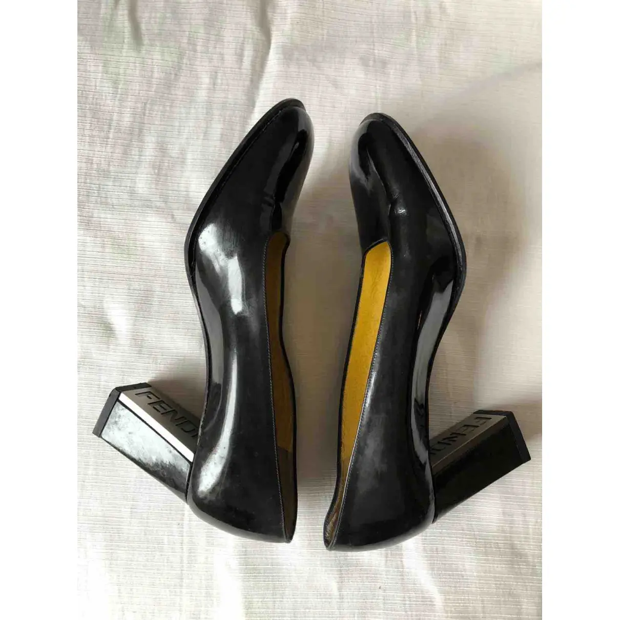 Patent leather heels Fendi - Vintage