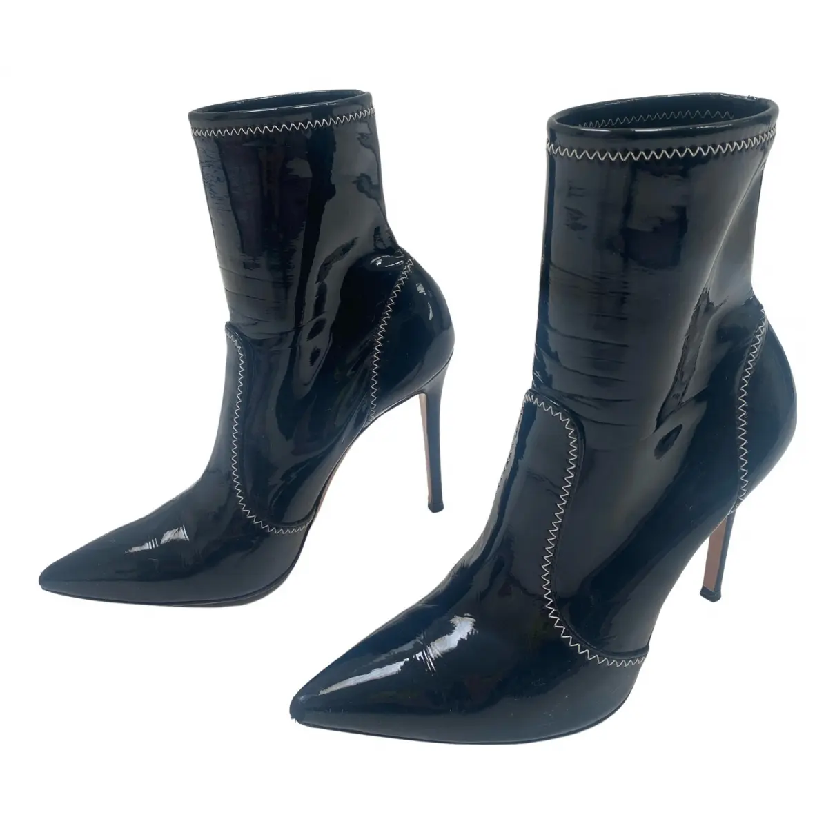 Patent leather ankle boots Gianvito Rossi