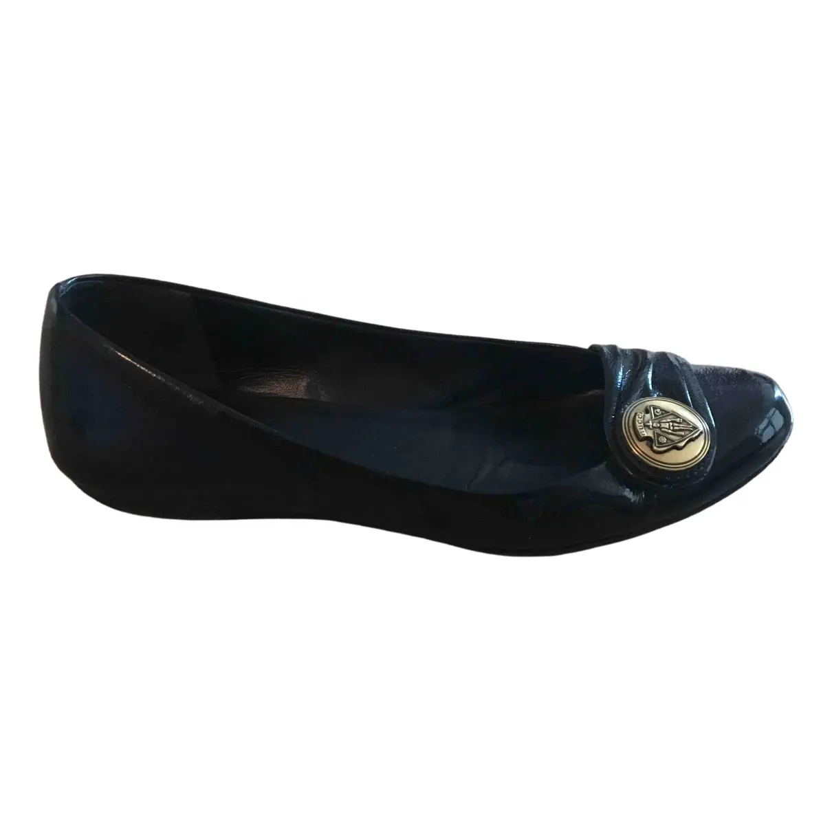 Patent leather ballet flats Gucci