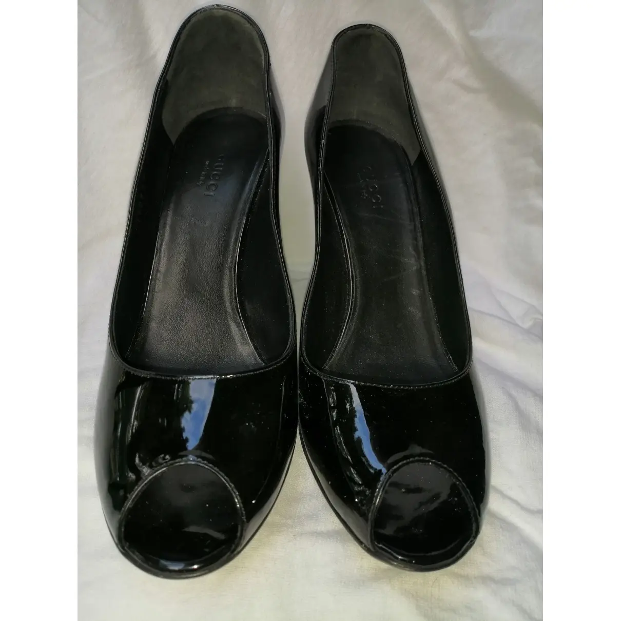 Gucci Patent leather heels for sale