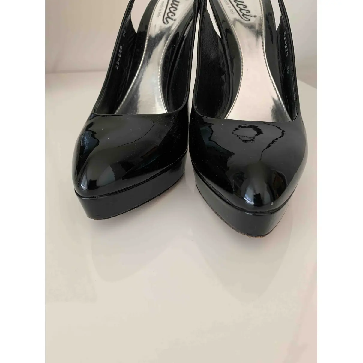 Patent leather heels Gucci - Vintage