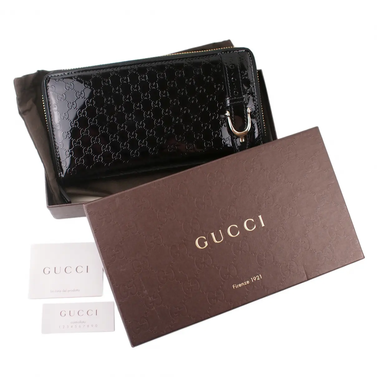 Buy Gucci Patent leather purse online