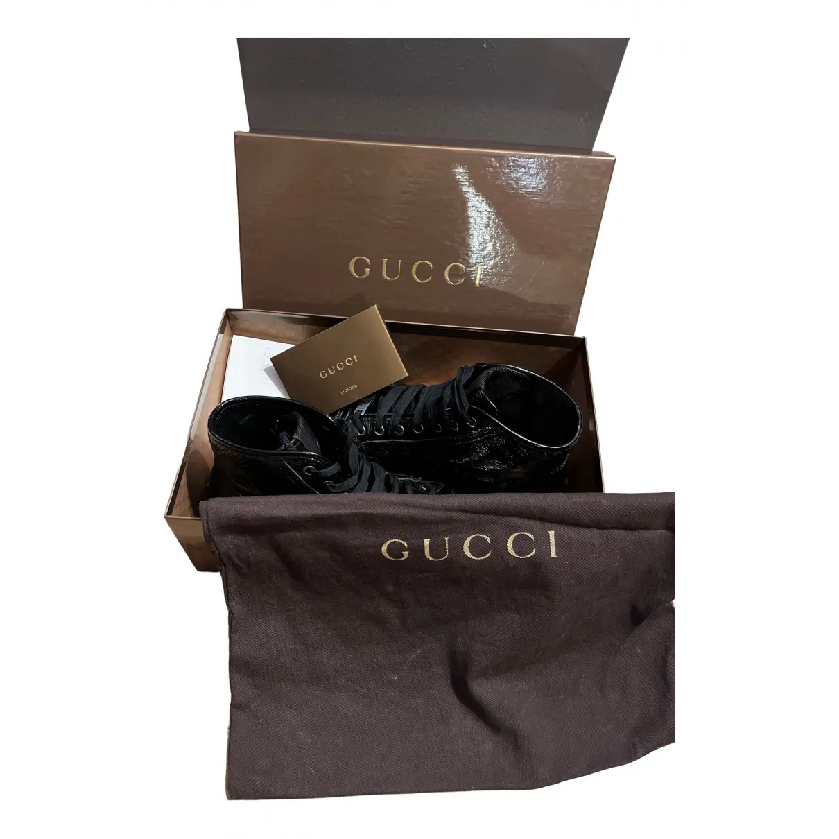 Buy Gucci Patent leather trainers online