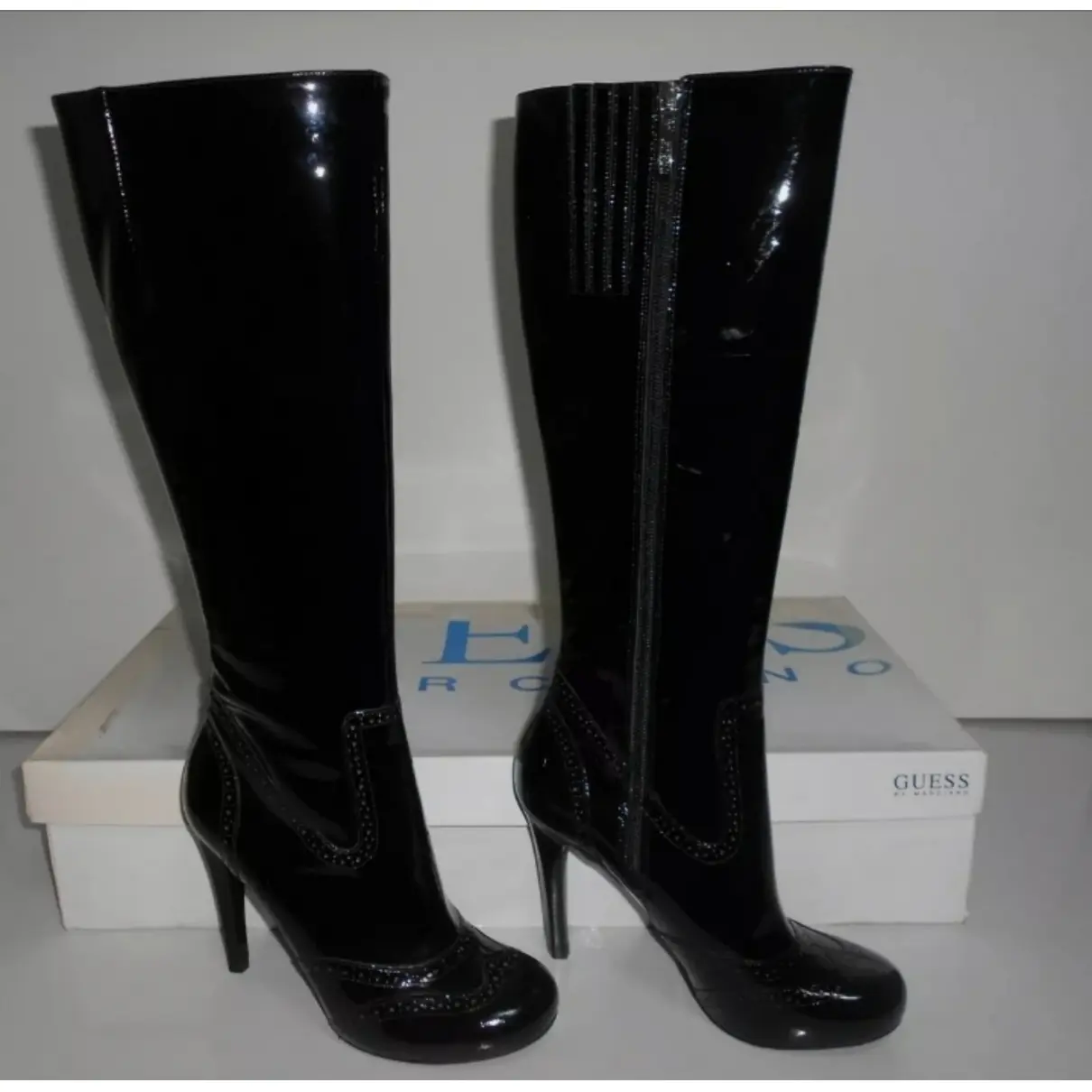 Buy GUESS Patent leather boots online