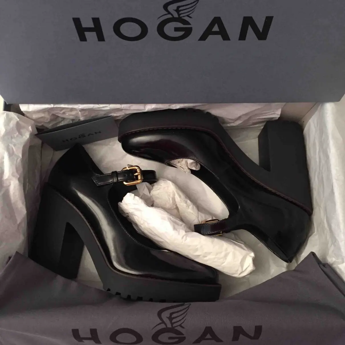 Buy Hogan Patent leather sandals online