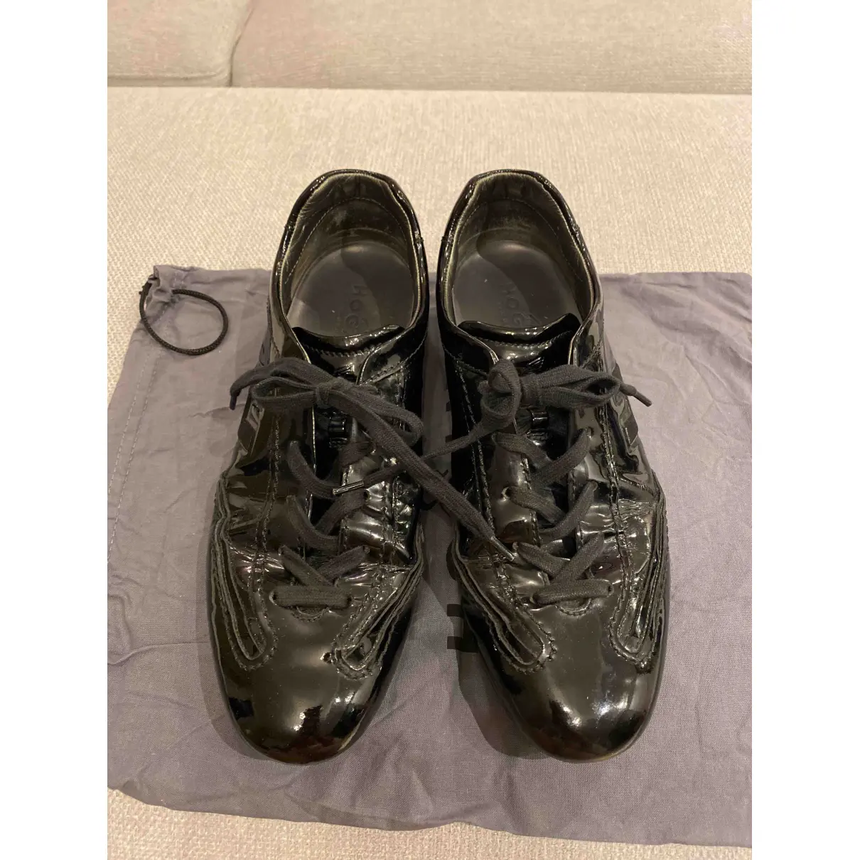 Buy Hogan Patent leather trainers online