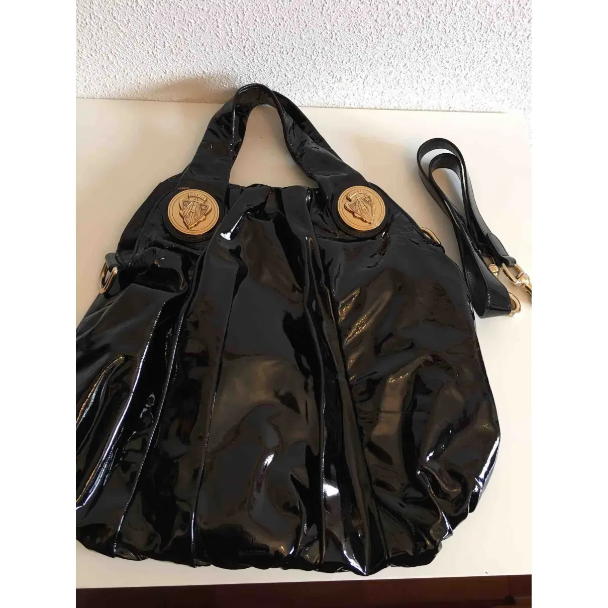 Gucci Hysteria patent leather handbag for sale
