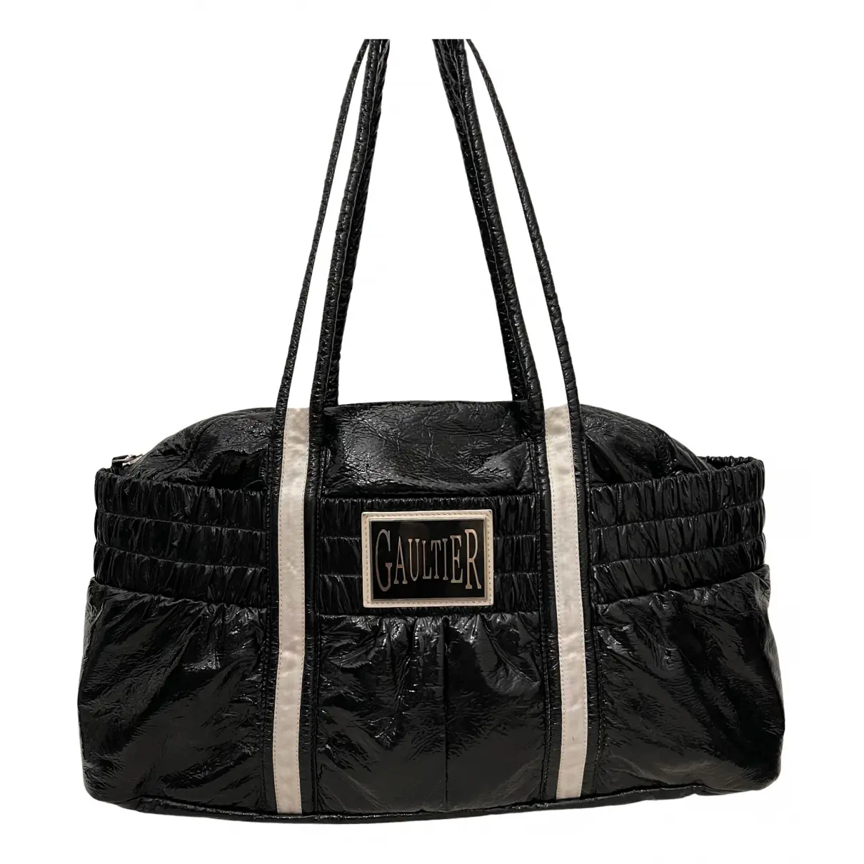 Patent leather handbag Jean Paul Gaultier