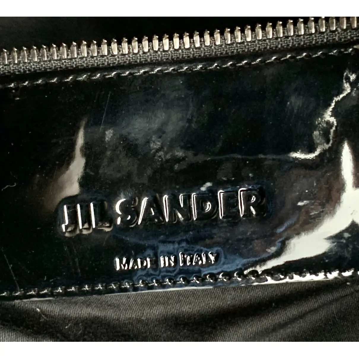 Buy Jil Sander Patent leather bag online - Vintage