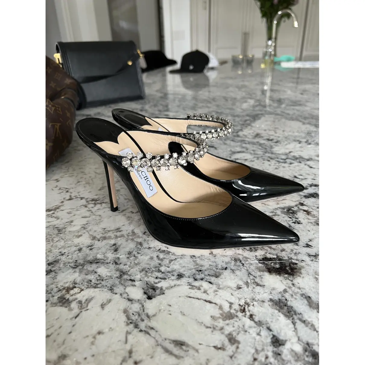 Buy Jimmy Choo Patent leather mules & clogs online