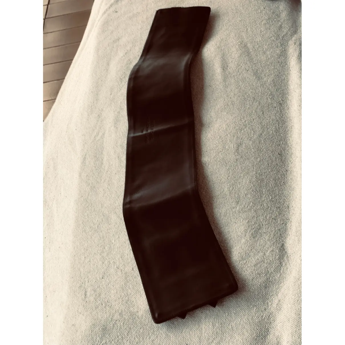 Patent leather belt Karl Lagerfeld
