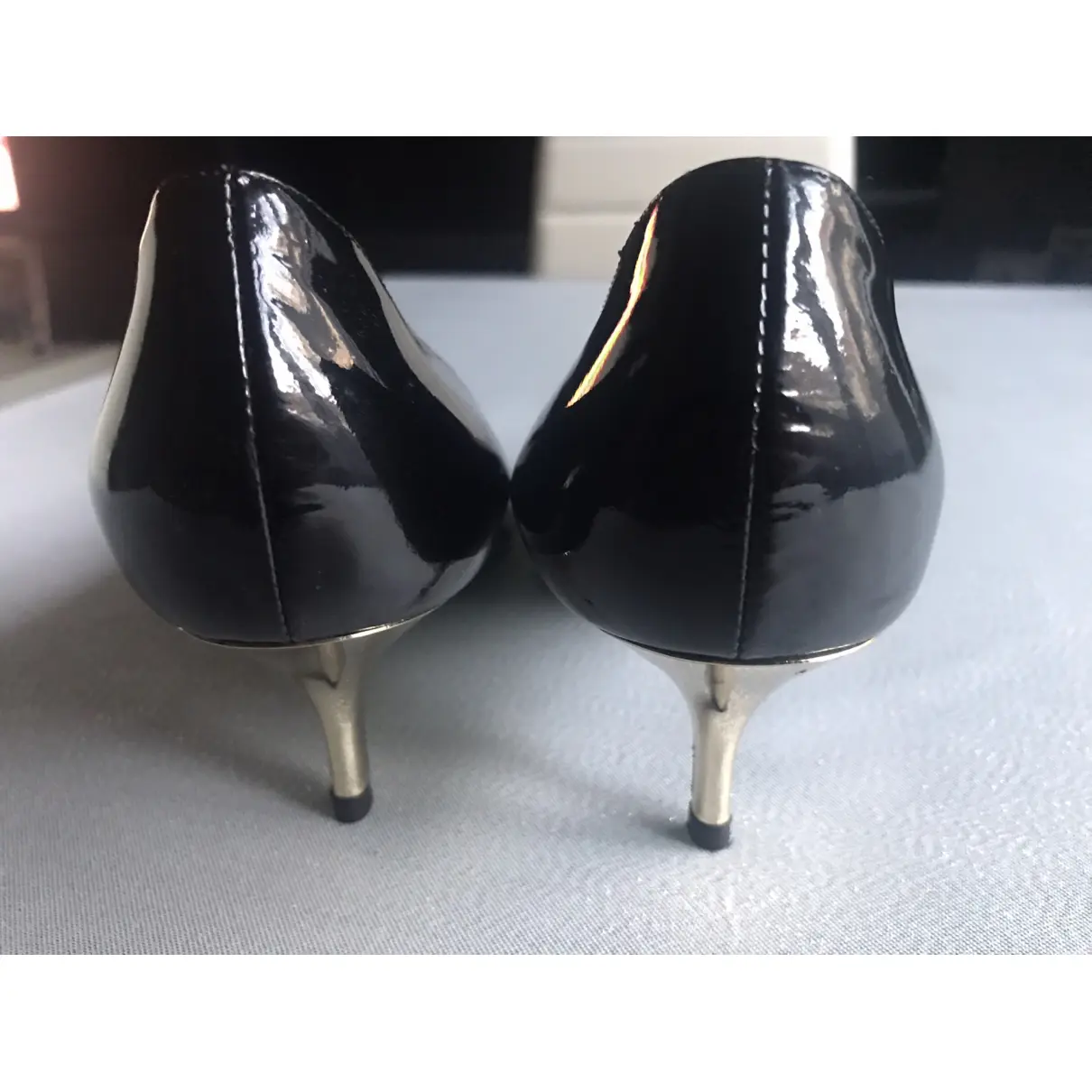 Patent leather heels La Perla