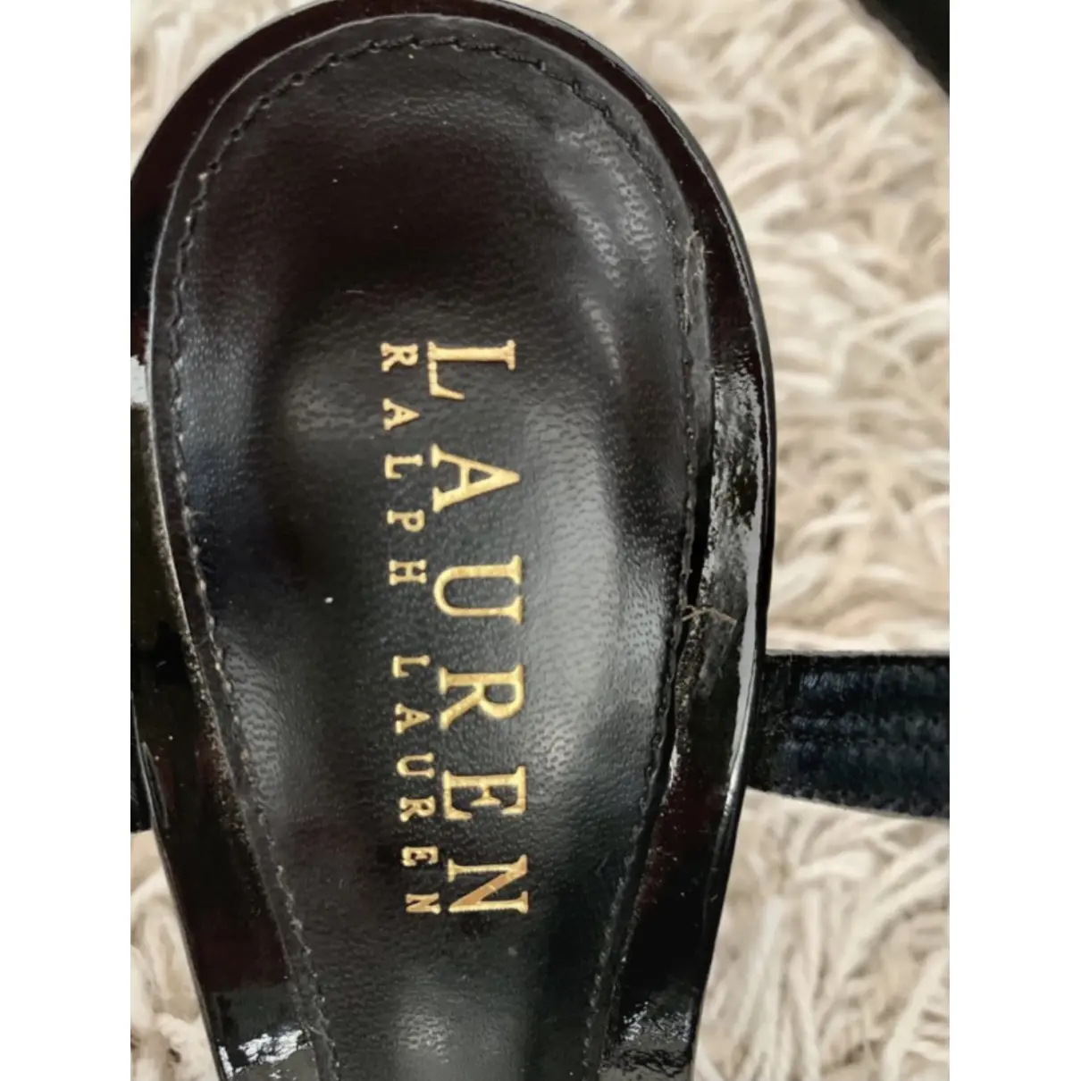 Patent leather sandals Lauren Ralph Lauren