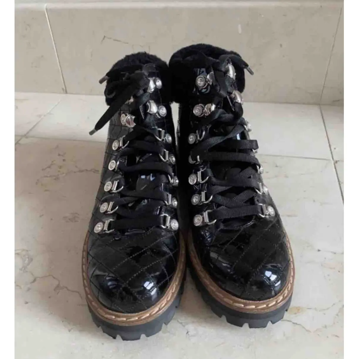 Buy Le Silla Patent leather boots online