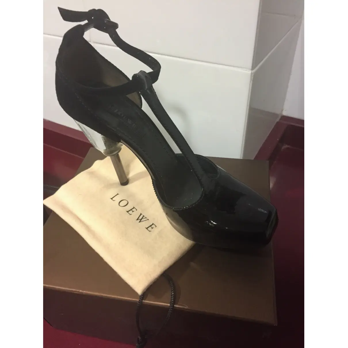 Loewe Patent leather heels for sale