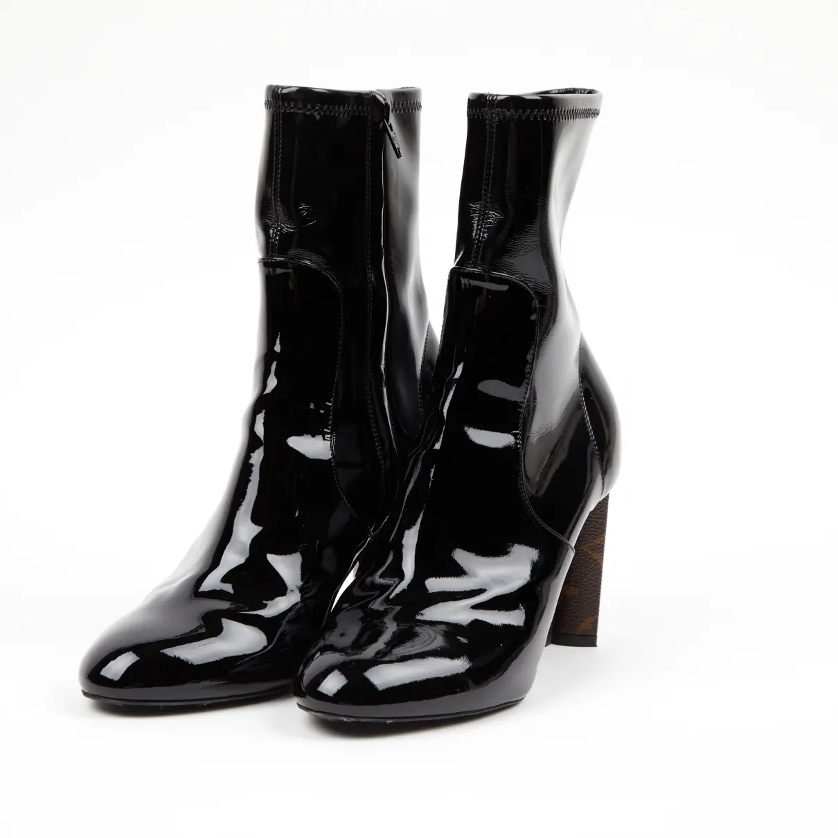 Louis Vuitton Patent leather boots for sale