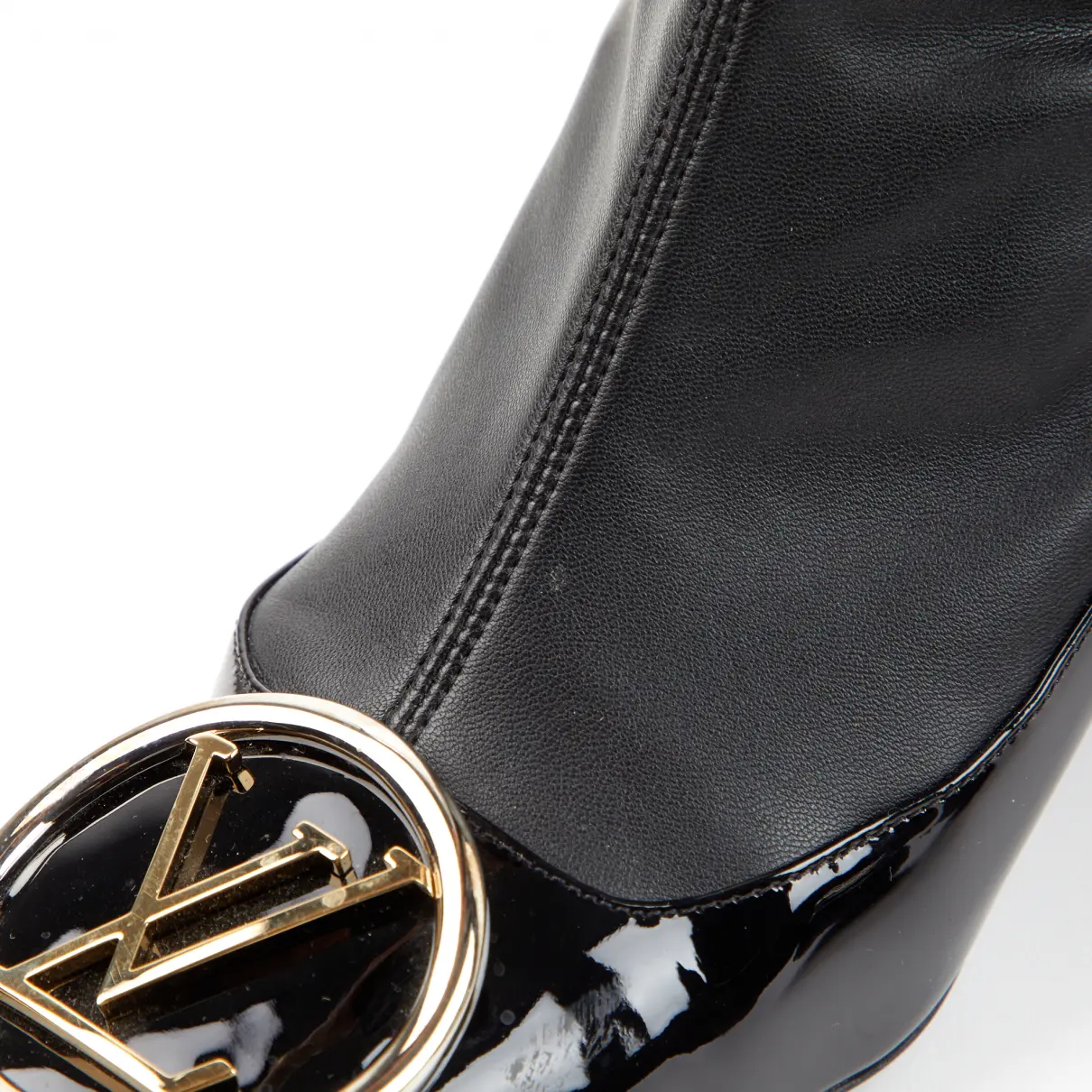 Patent leather boots Louis Vuitton
