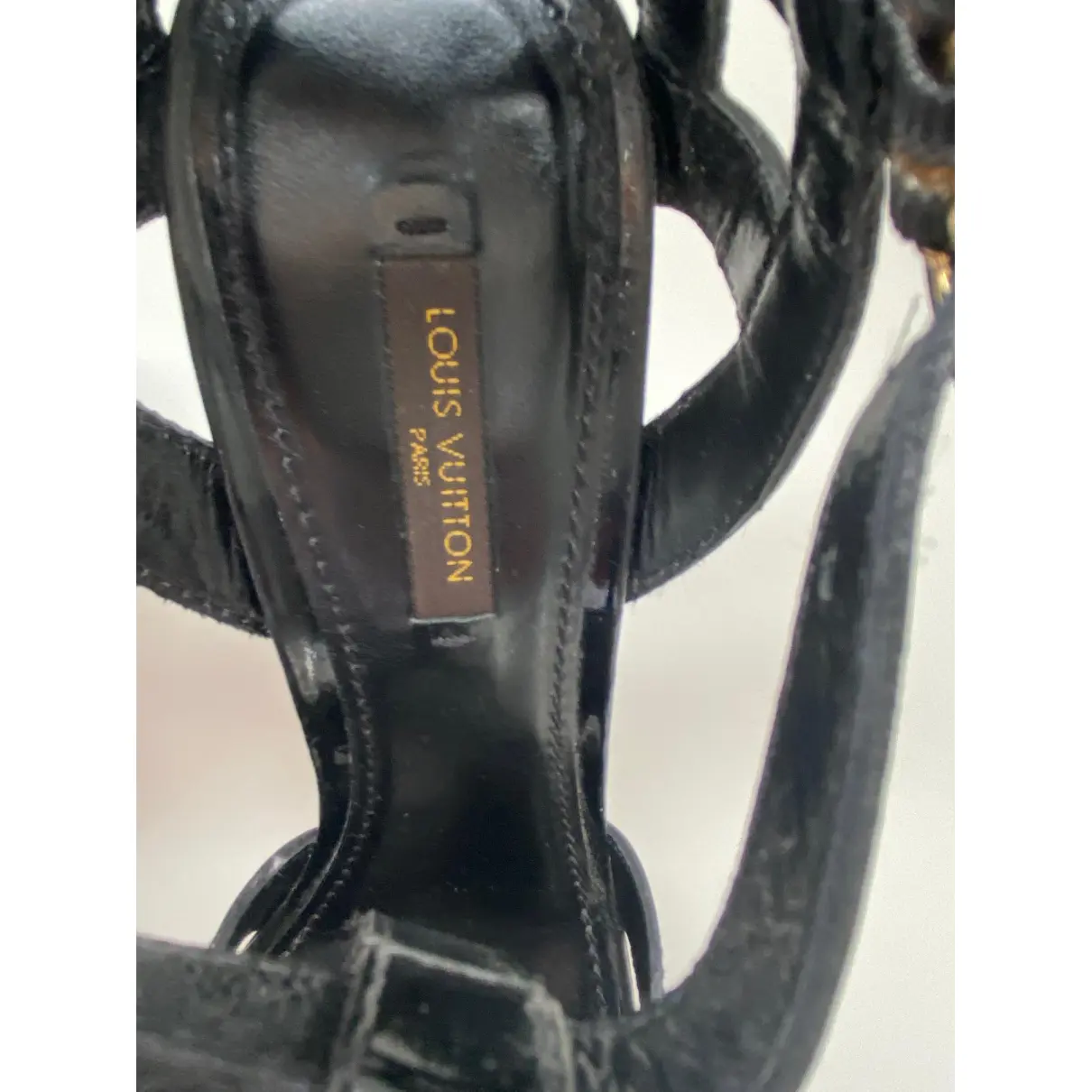 Patent leather sandal Louis Vuitton - Vintage