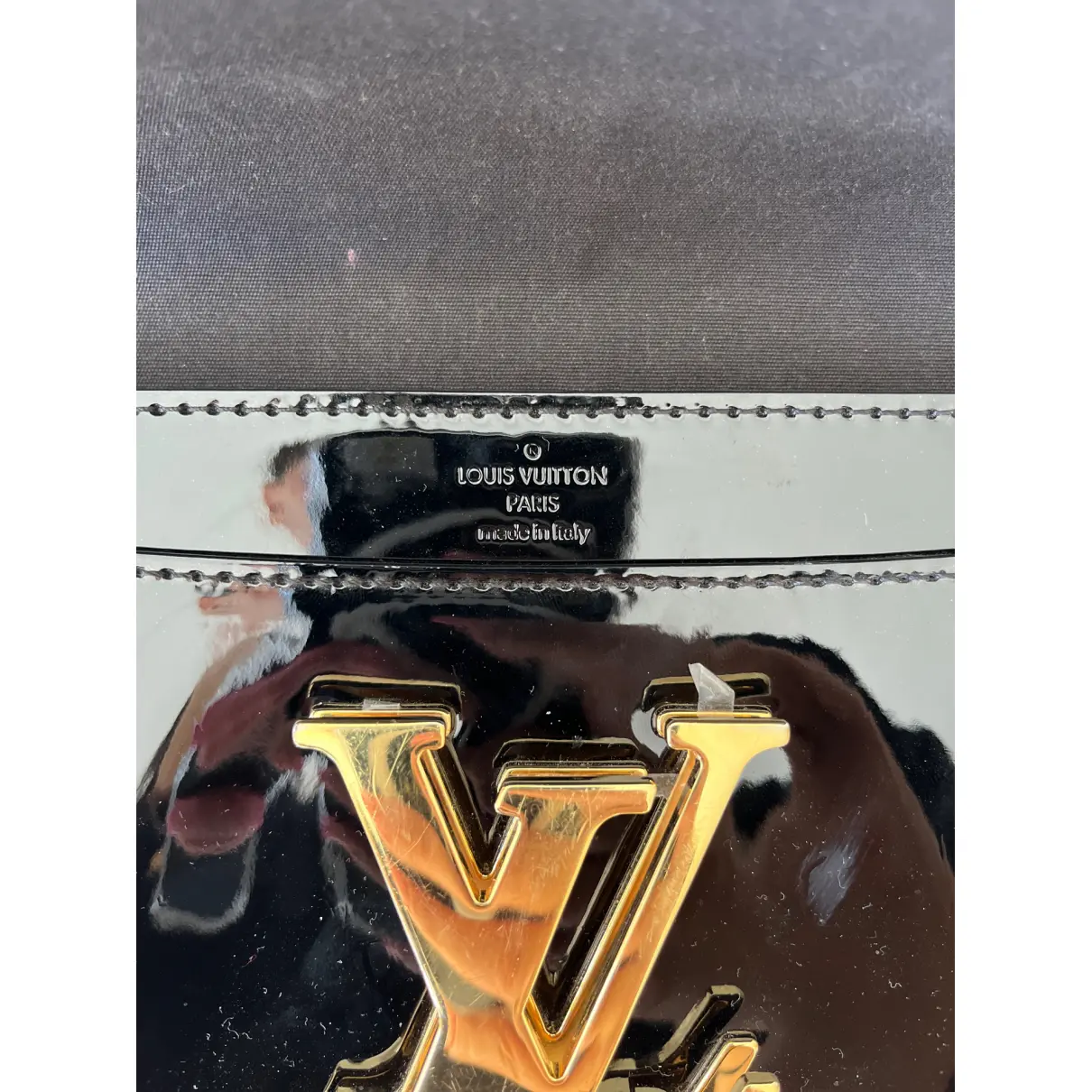 Buy Louis Vuitton Louise patent leather clutch bag online