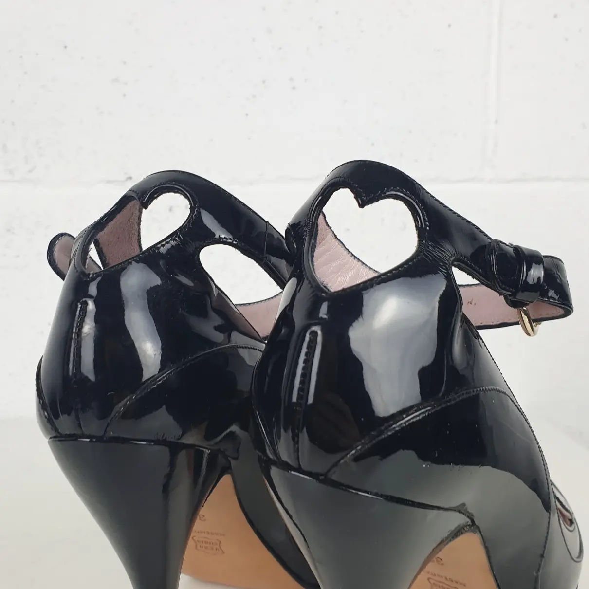 Luella Patent leather heels for sale