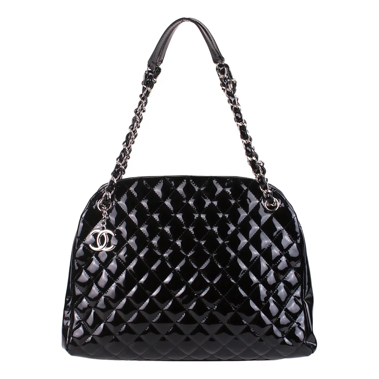 Mademoiselle patent leather handbag Chanel