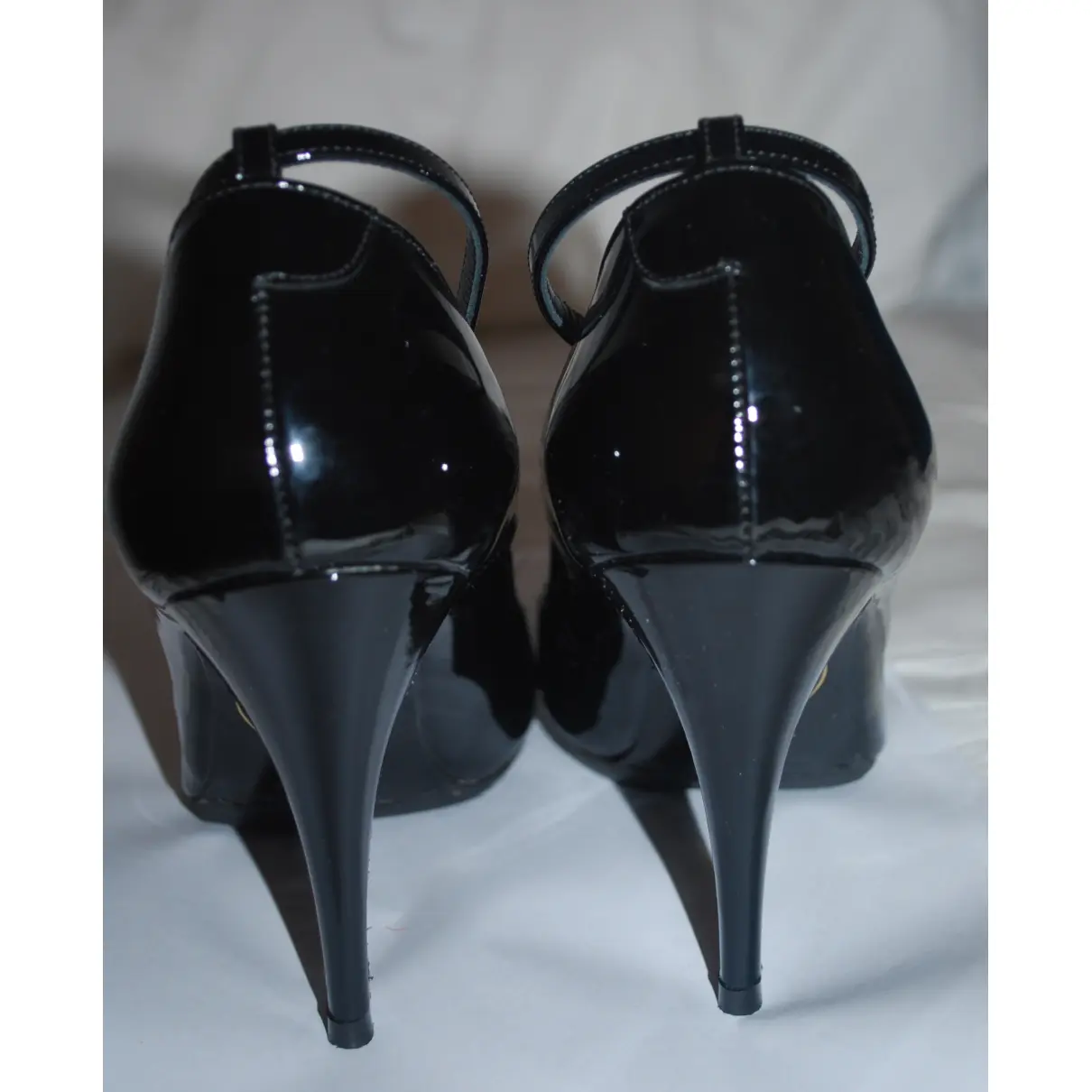 Patent leather heels MAISON ERNEST