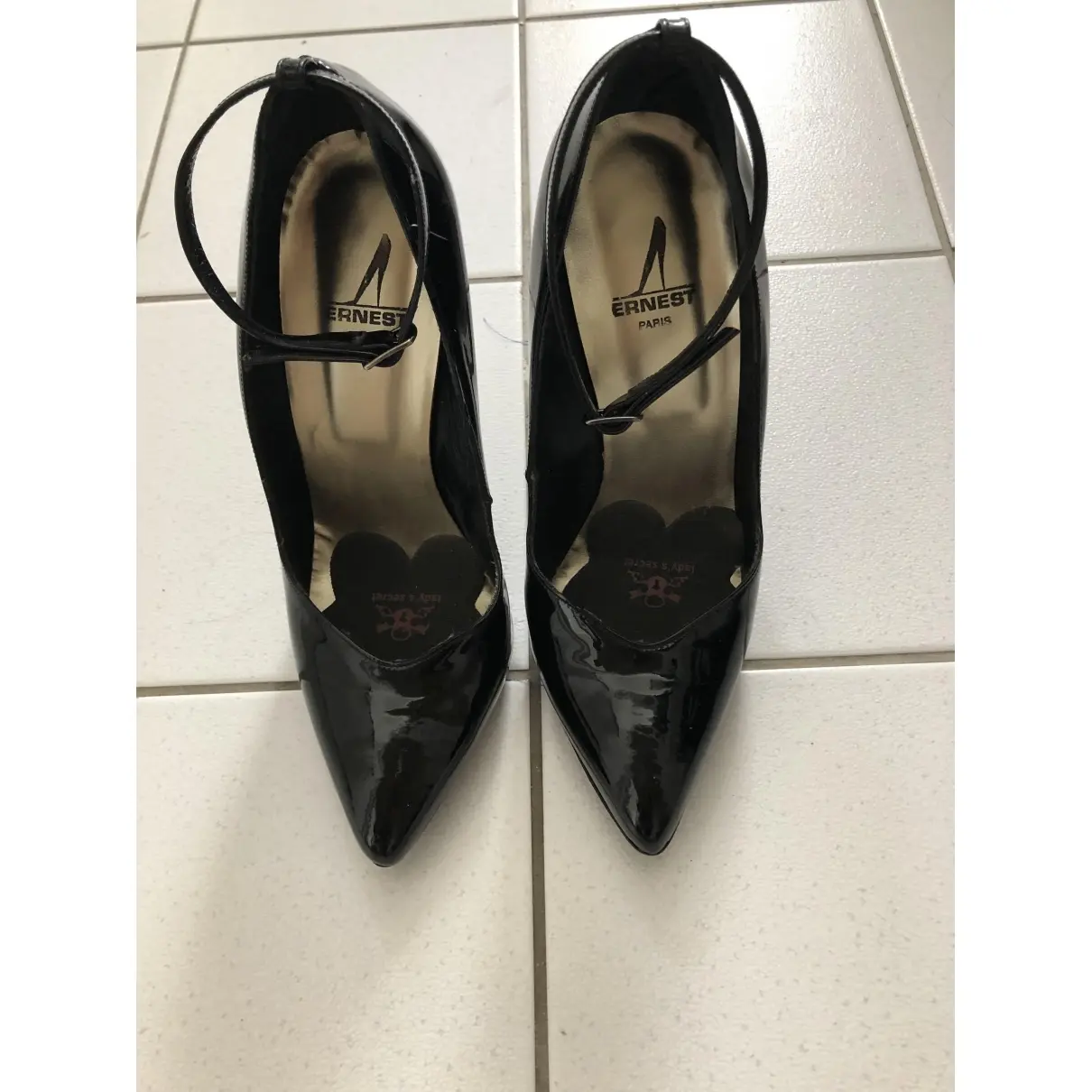 MAISON ERNEST Patent leather heels for sale