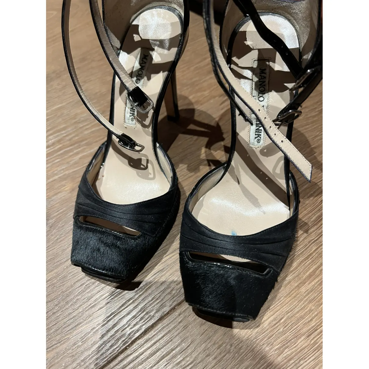 Patent leather heels Manolo Blahnik - Vintage