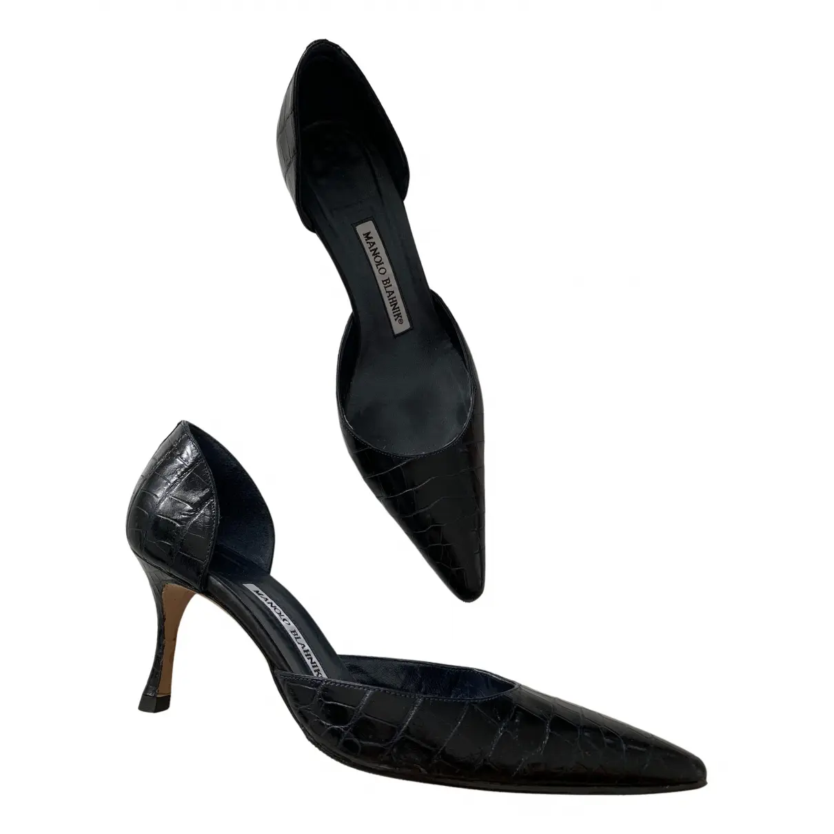 Buy Manolo Blahnik Patent leather sandals online - Vintage