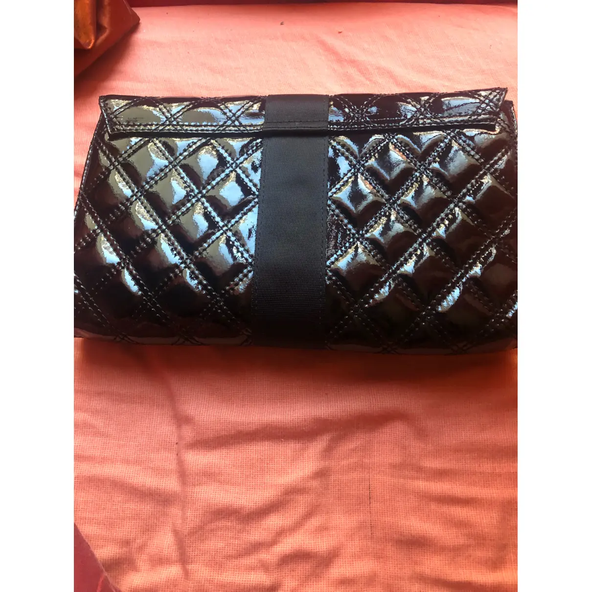 Buy MANOUKIAN Patent leather clutch bag online