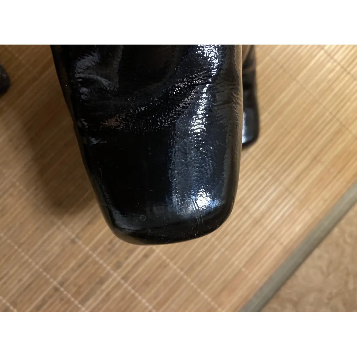 Patent leather wellington boots Marni