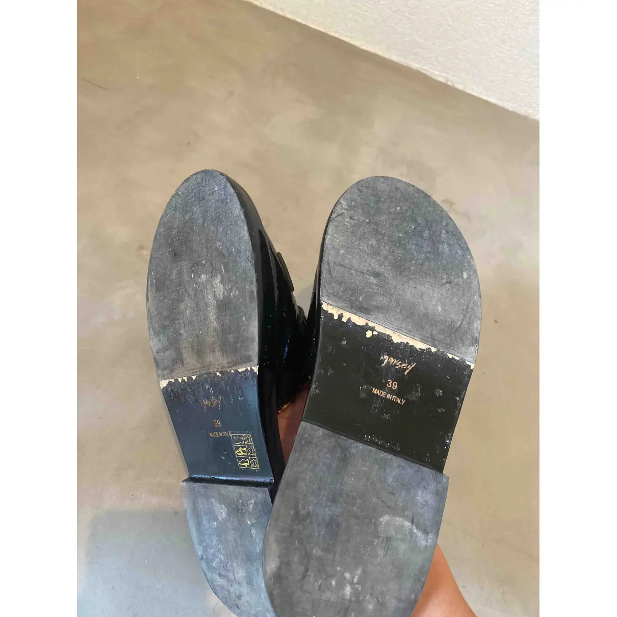 Patent leather sandal Marsèll