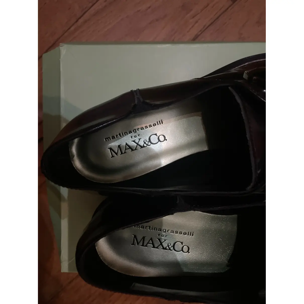 Patent leather flats Max & Co