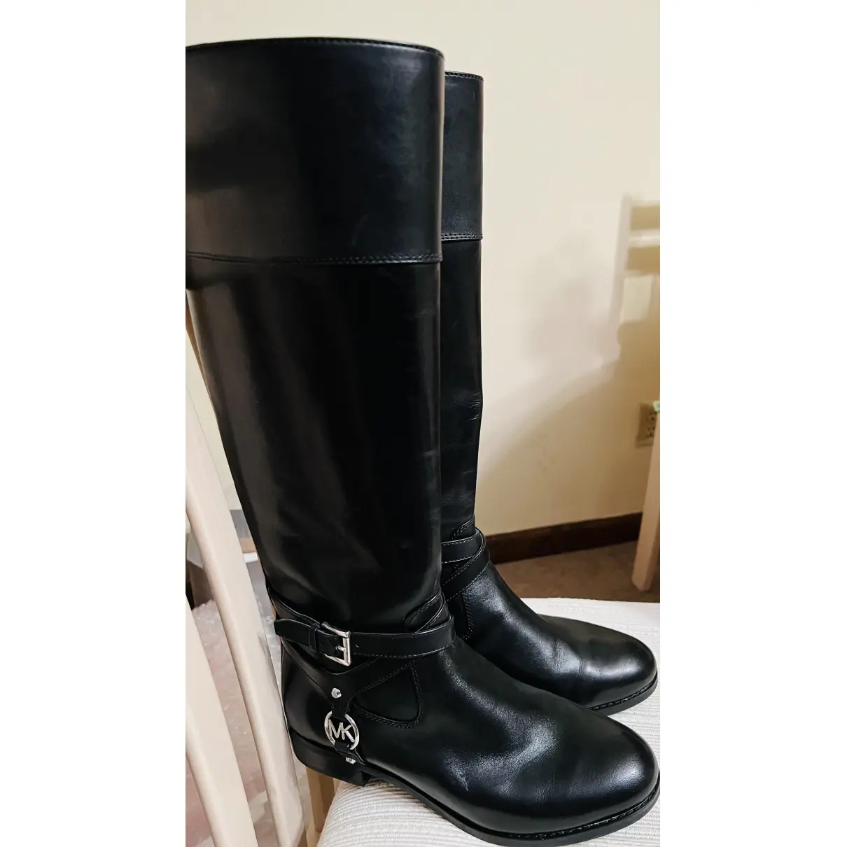 Buy Michael Kors Patent leather western boots online